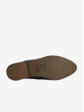 Mule Cubanas em Tecido Castanho com Glitter