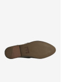 Mule Cubanas em Tecido Beige com Glitter