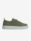 Sapatilhas Cubanas em Crochet Verde