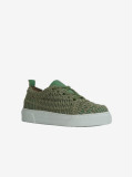 Sapatilhas Cubanas em Crochet Verde