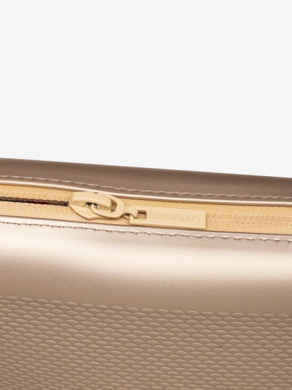 Bolsa Havaianas Beach Necessaire Metallic