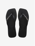 Chinelos Havaianas Square Logo Metallic