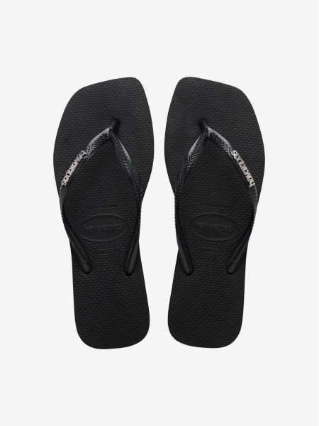 Chinelos Havaianas Square Logo Metallic