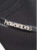 Chinelos Havaianas Square Logo Metallic