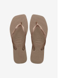 Chinelos Havaianas Square Logo Metallic