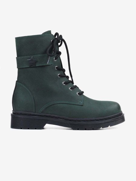 Botas Cubanas Biker Green