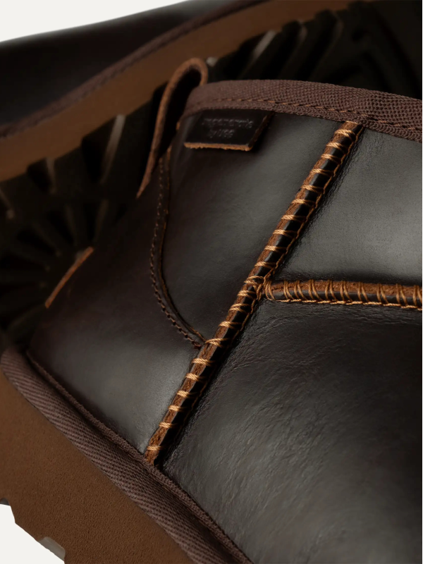 Botas Ugg Classic Ultra Mini Leather Regenerate