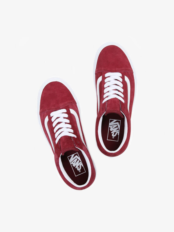 SAPATILHAS VANS OLD SKOOL PIG SUEDE TAWNY PORT