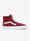 SAPATILHAS VANS SK8-HI PIG SUEDE TAWNY PORT -VN0A7Q5NTWP1