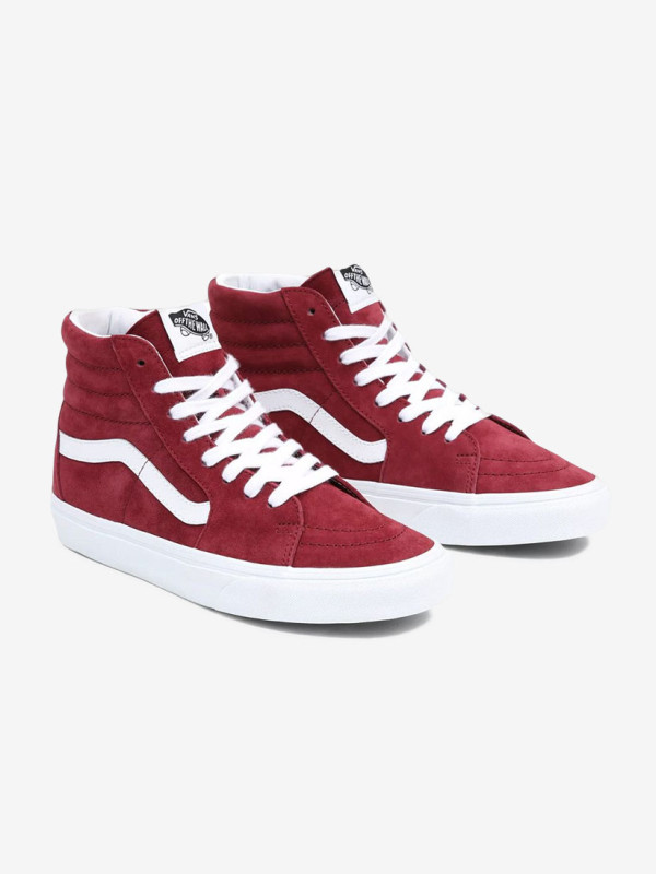 SAPATILHAS VANS SK8-HI PIG SUEDE TAWNY PORT